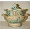 Image 2 : GREEN TRANSFERWARE SUGAR DISH