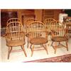 Image 1 : OAK WINDSOR ARM CHAIRS