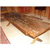 Image 2 : PRIMITIVE PINE FARM TABLE