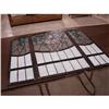 Image 1 : STAINED GLASS FIRE SCREEN
