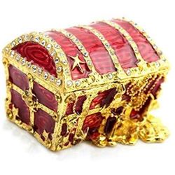 Pirate's Treasure Chest Trinket Jewel Box