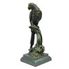 Image 1 : Signed Brazilian Parrot Bronze Sculpture