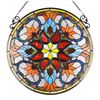 Image 2 : Stained Art Glass Hanging Window Panel