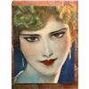 Image 2 : Art Deco Lady, Face, Color Digital Photo Print