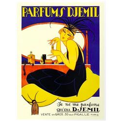 French Parfums Poster Ad