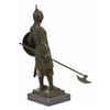 Image 2 : Middle Ages Medieval Knight Warrior Bronze Sculpture