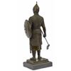 Image 3 : Middle Ages Medieval Knight Warrior Bronze Sculpture