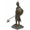 Image 4 : Middle Ages Medieval Knight Warrior Bronze Sculpture