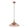 Image 5 : Mid Century Modern Style Rose Gold Pendant Light