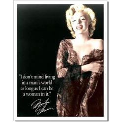 Marilyn Monroe, Man's World Metal Pub Bar Sign