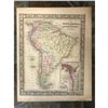 Image 2 : 19thc Mitchell Map of South America