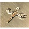 Image 3 : Sterling Silver Dragonfly Pendant