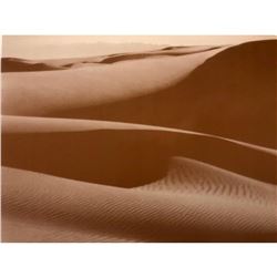 Oceano Dunes, Pismo Beach California Sepia Photo Print