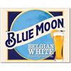 Image 1 : Blue Moon Belgian White Beer, Pub Bar Metal Sign