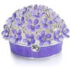 Image 1 : Forget Me Not Floral Trinket, Jewel Box