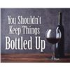 Image 1 : Bottled Up Wine Bar Metal Sign