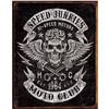 Image 1 : Speed Junkies Moto Club Metal Pub Bar Sign