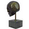 Image 3 : Skeleton Skull Bronze Sculpture