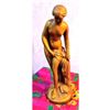 Image 1 : Vintage Gilt Chalkware Statue, Classical Greek Nude