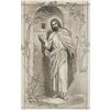Image 1 : Vintage c1920â€™s Half-tone print, #798C Christ Knocking at the Door