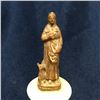 Image 3 : 19th Century Small Virgin Mary Statue on Alabaster Plinth
