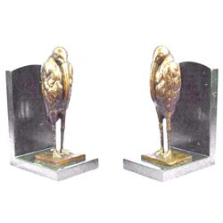 After Dali, Pelican Bronze Book Ends, Sculptures
