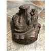 Image 3 : Antique Tree Root Carving, Alligator, Crocodile