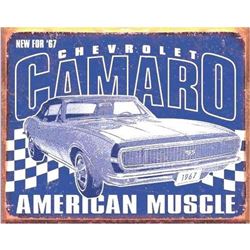 Camaro Metal Garage Sign