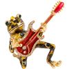 Image 1 : Frog Playing Guitar Trinket Jewel Box