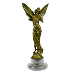 After Renaud, Butterfly Fairy Bronze Sculpture