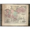 Image 2 : 19thc Colton Hand-colored Map of Germany