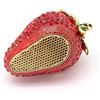 Image 3 : Crystal Encrusted Strawberry Fruit Trinket Jewel Box