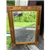Image 2 : Aesthetic Style Floral Gilt-Framed Beveled Mirror