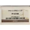 Image 3 : 1953 SOUTH AFRICA HALF PENNY NGC PF65RB