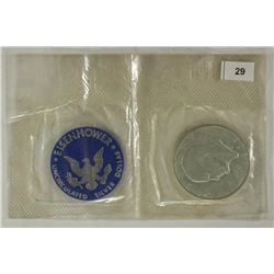 1971-S IKE SILVER DOLLAR (BLUE PACK) NO ENVELOPE