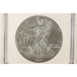 2007-W AMERICAN SILVER EAGLE NGC MS69