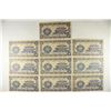 Image 2 : 10 CHINESE HELL BANK NOTES CRISP UNC