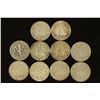Image 2 : 10 ASSORTED SILVER ROOSEVELT DIMES