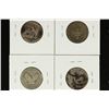 Image 2 : TYPE SET OF 4 SILVER QUARTERS 185? SEATED LIBERTY
