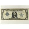 Image 1 : 1923 LARGE SIZE $1 SILVER CERTIFICATE BLUE SEAL