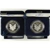 Image 2 : 2006 & 2007 PROOF AMERICAN SILVER EAGLES