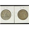 Image 2 : 1962 & 1963-D FRANKLIN HALF DOLLARS
