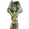 Image 1 : Art Nouveau Style Draped Nude, Bronze Sculpture Statue