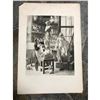 Image 2 : 1890's Photogravure Print, Edouard Danton, Artist Studio, Sculptor With Model