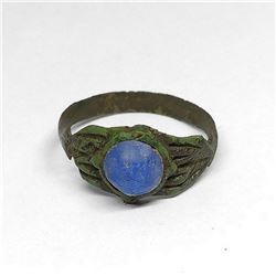 Byzantine 12th - 13th Century Russian Kiev Copper Artifact Ring