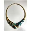 Image 1 : Vintage Runway Enameled Necklace