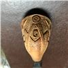 Image 2 : Hand-carved Wood Masonic Smoking Pipe