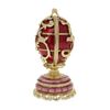 Image 3 : Russian Imperial Spring Flowers Trinket Jewel Box Egg