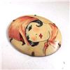 Image 2 : 1920's Art Deco Flapper Celluloid Brooch Pin