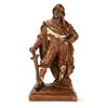 Image 1 : Vintage Signed Statue, Middle Eastern Arab Man